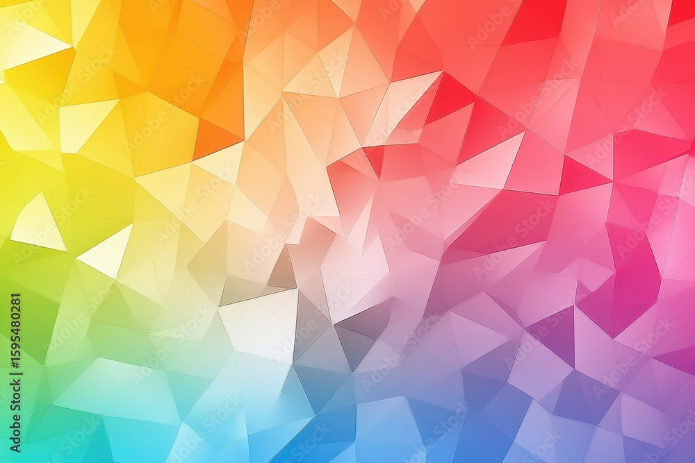 Poster dynamic and colorful abstract gradient background with geometric shapes, abstract gradient backgroun