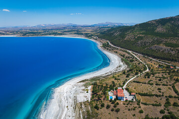 View to to Lake Salda