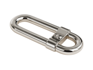 Industrial action hook workshop setting product photography close-up. Isolated on transparent background, png.