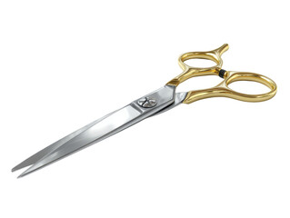 Obraz premium Cutting tools action workshop scissors indoor close-up crafting. Isolated on transparent background, png.