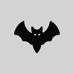 Horror Bat Silhouette Art