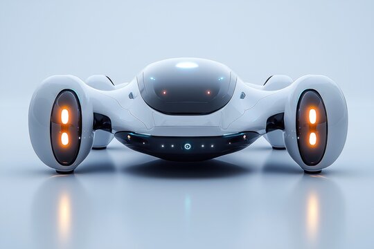 Futuristic Autonomous Vehicle: A Glimpse into Tomorrow's Transportation