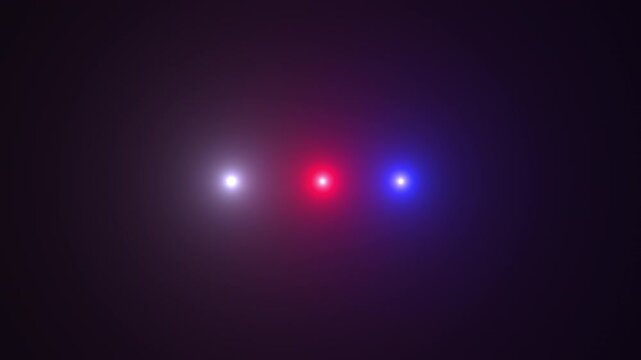 4k Colorful Light Glow Effect | Red Blue White Glowing Lights Background 
