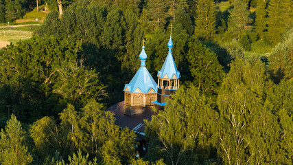 Perelozai old believers church in Lithuania