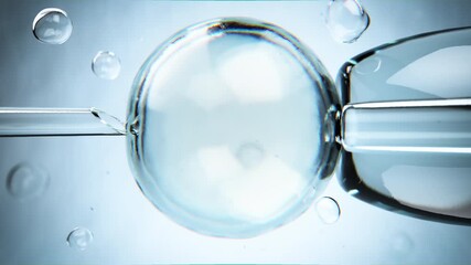 In vitro fertilization or artificial insemination procedure - Powered by Adobe