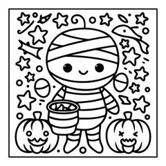 black and white coloring pages