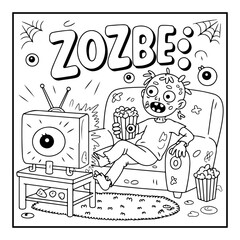 black and white coloring pages