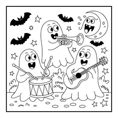 black and white coloring pages