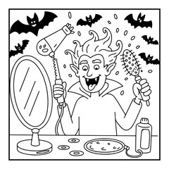 black and white coloring pages