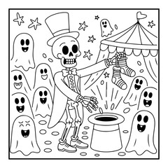 black and white coloring pages