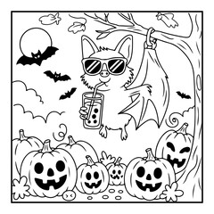 black and white coloring pages