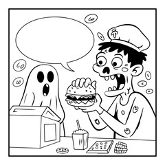 black and white coloring pages