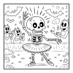 black and white coloring pages