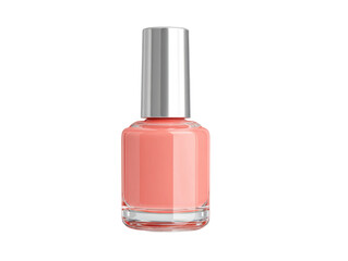 Nail art application techniques beauty studio tutorial indoor close-up. Isolated on transparent background, png.