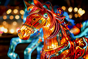 Head of  horse, Chinese New Year