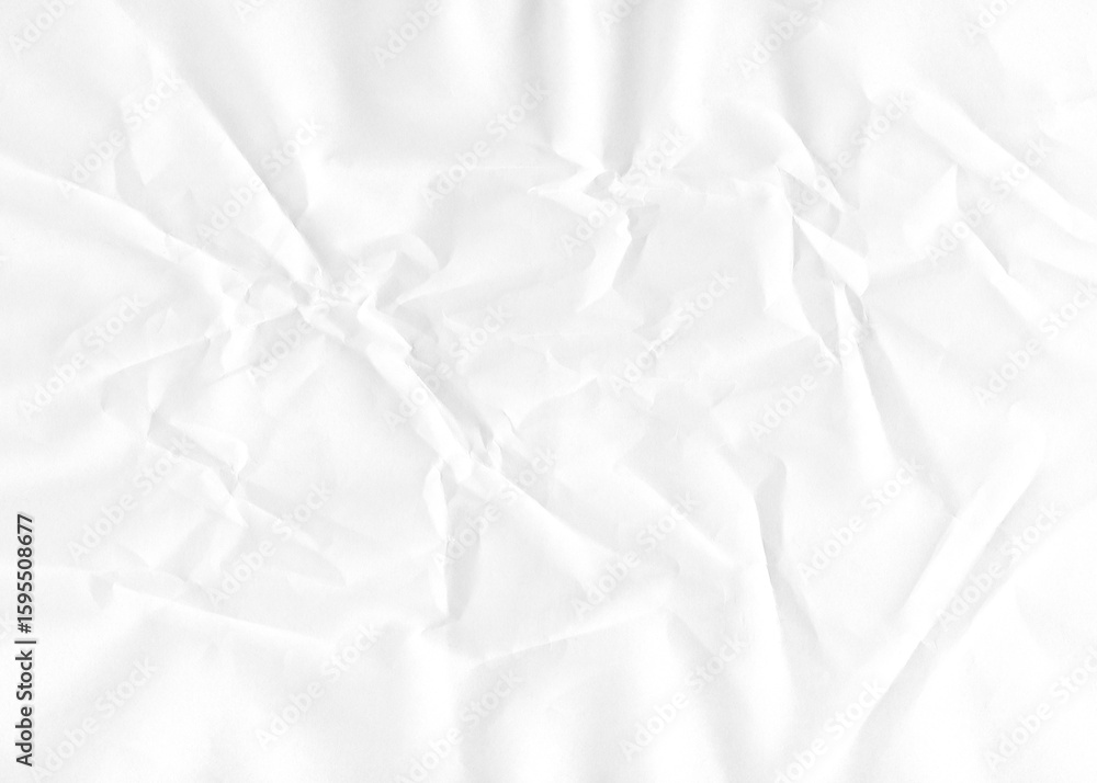 Aufkleber white crumpled paper texture provides a versatile background for design and creativity in various pr