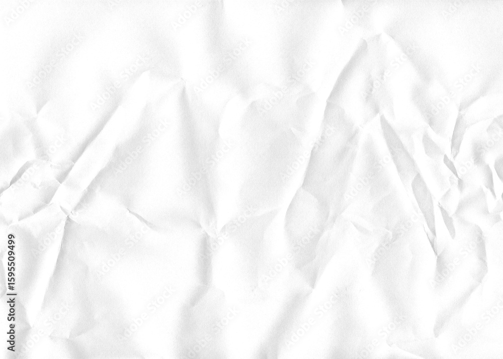 Poster white crumpled paper texture background with soft shadows creates a versatile and modern aesthetic f