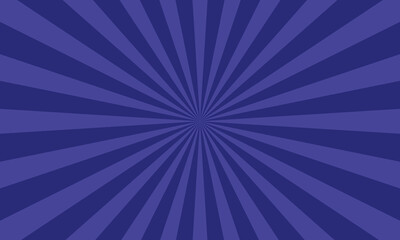 Abstract Blue Sunburst Pattern with Concentric Rays Radiating Outward from a Central Point for Backgrounds