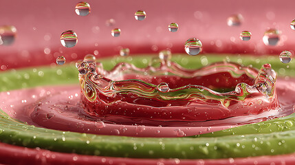 water drop splash