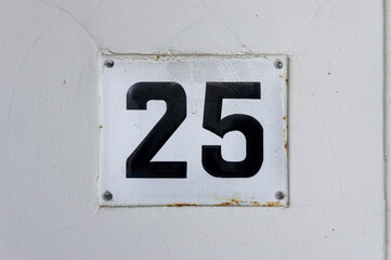 house number 25