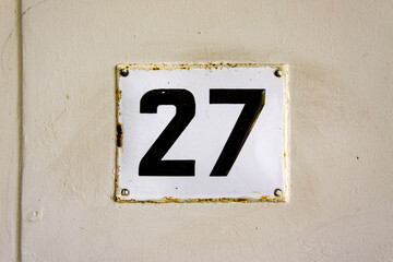house number 27