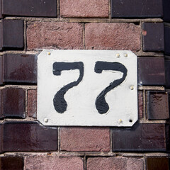 house number 77