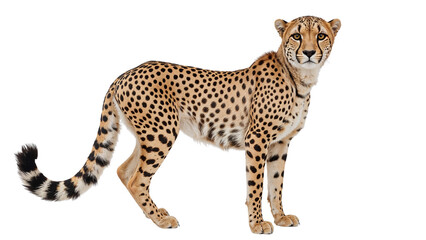 Obraz premium leopard isolated on transparent background png