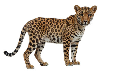 leopard isolated on transparent background png