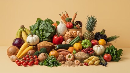 Organic Vegetables Web Banner Background Images HD- Healthy Food, Clean Eating & Vegan Diet Pictures