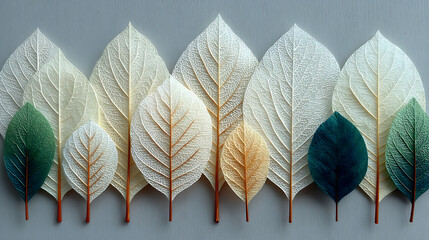 autumn leaves on the ground