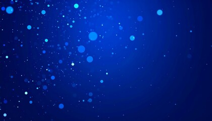 Abstract blue particles background