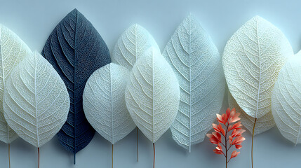 autumn leaves on the ground
