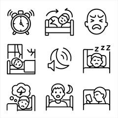 Numbers icon sleep any transparent vector disrupted per marks icons letters emojis