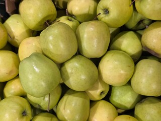 fresh green apples