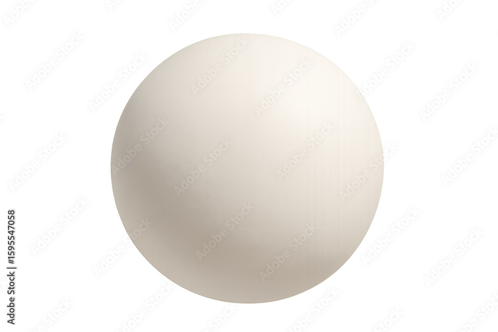 Aufkleber Simple yet elegant, this white sphere is ready to be incorporated into any design project, adding a touch of realism and depth