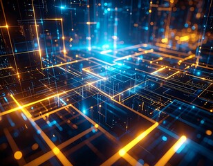 Abstract digital network (1)