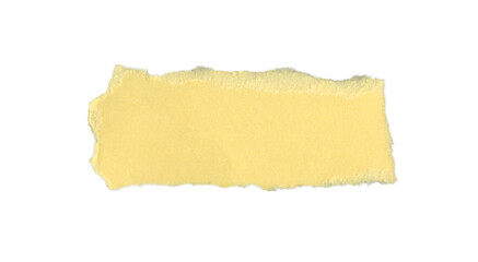 Jagged yellow paper cutout with rough edges. Great for mixed media, sticker design, or message...