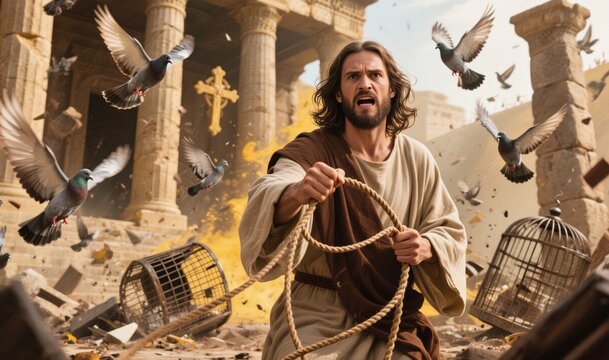 Jesus Cleansing the Temple: A Bold Act of Righteous Anger and Spiritual Purity
