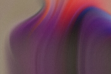 Abstract swirls of purple blue and red colors