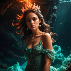 Tidecaller Empress – Sea Goddess of Forgotten Depths