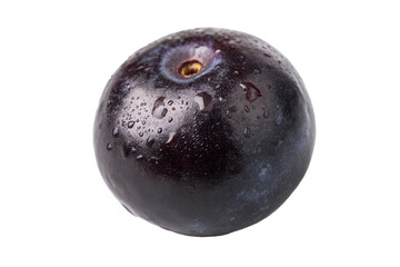 Fresh acai berry PNG with no background.
