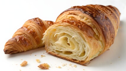 Golden Croissants: Flaky layers and buttery goodness, perfect for a morning indulgence.