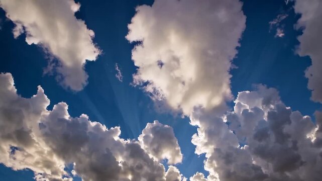 Majestic Plane Soaring Through CloudKissed Skyscape Aerial View of Dramatic Cloud Formations Over Flying Aircraft.