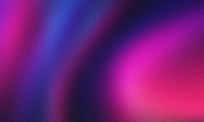 Photo of a vibrant abstract background with a grainy texture, blending from deep blue to bright pink and magenta hues, creating a sense of cosmic energy and fluid motion
