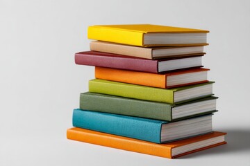 Stack of Books with Colorful Covers