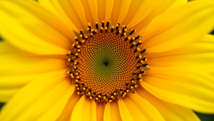 Obraz premium sunflower close up