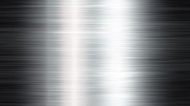 Brushed metal silver texture background, shiny lustrous chrome metallic pattern background