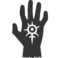 Worn by the Weight  Vintage Illustration Vector