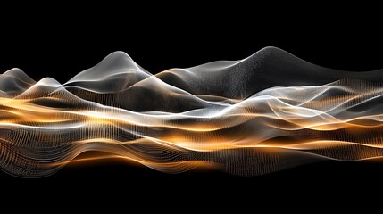 Abstract wavy lines design (38)