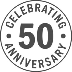 50th Anniversary Celebration Badge